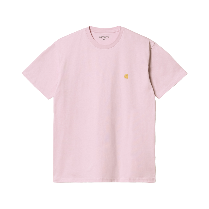 Carhartt WIP SS Chase T Shirt Quartz Gold