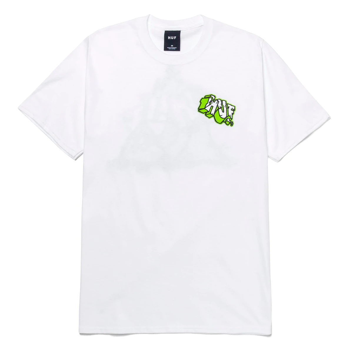 Huf Quake Triple Triangle Tee White