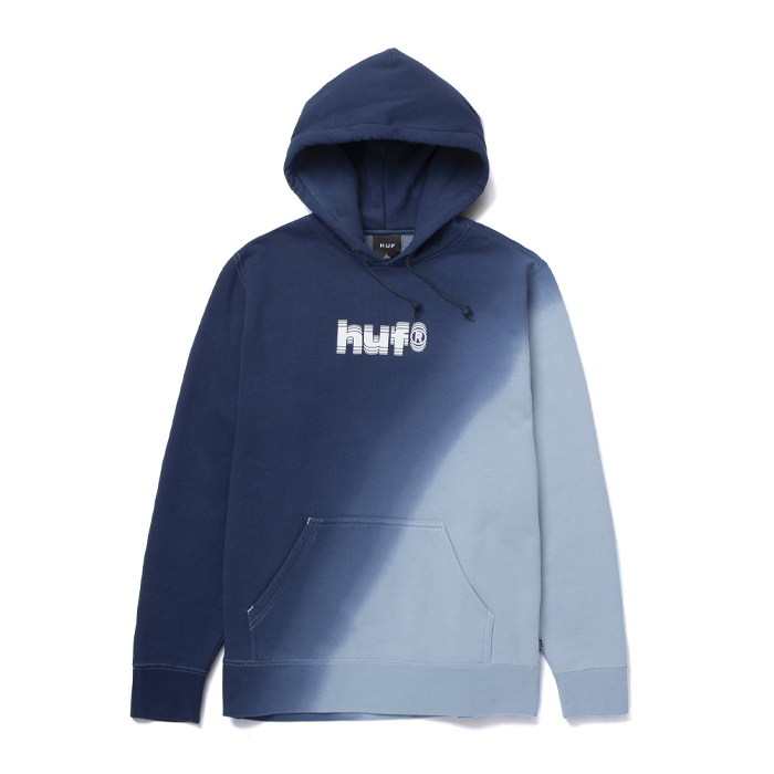 HUF Shake Dye Hoodie Insignia Blue