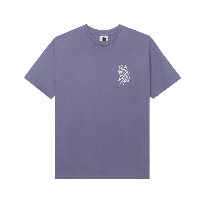 Real Bad Man Smoke Screen S/S Tee Purple