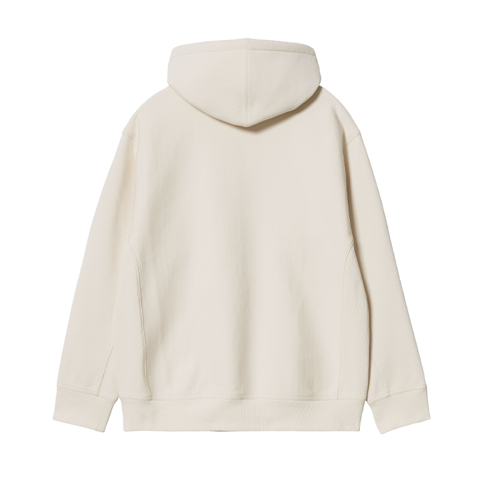 Carhartt WIP Hooded American Script Sweat Natural