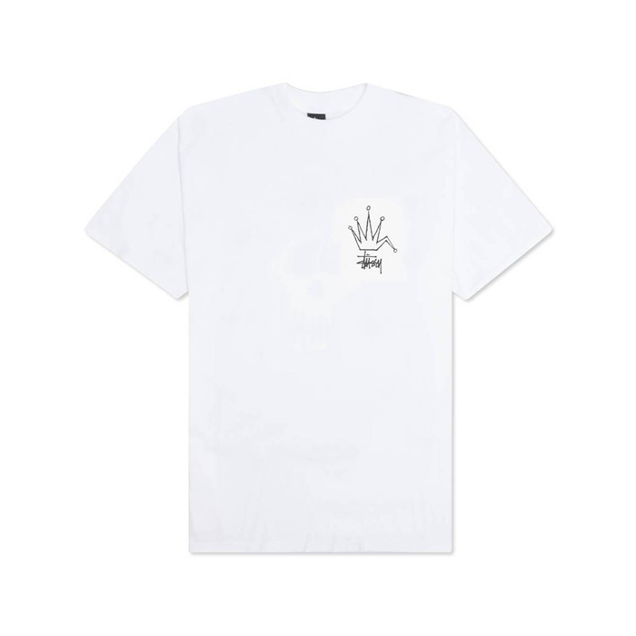 Stussy Broken Crown Tee White