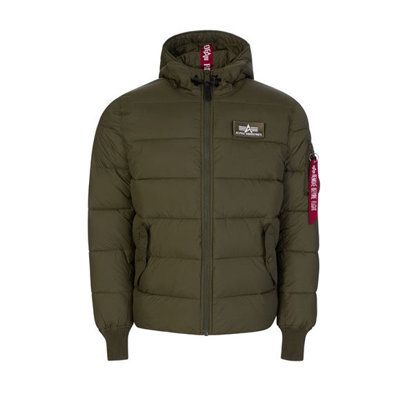 Alpha Industries Hooded Puffer Alpha FD 257 Dark Green