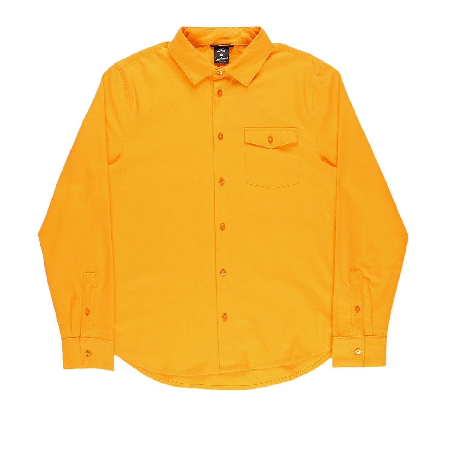 Nike SB Flannel Skate Shirt University Gold