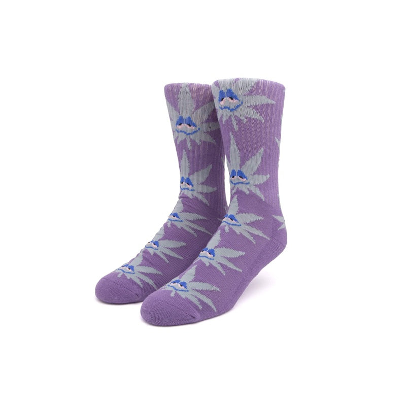 HUF Green Buddy Strains 2.0 Sock Violet