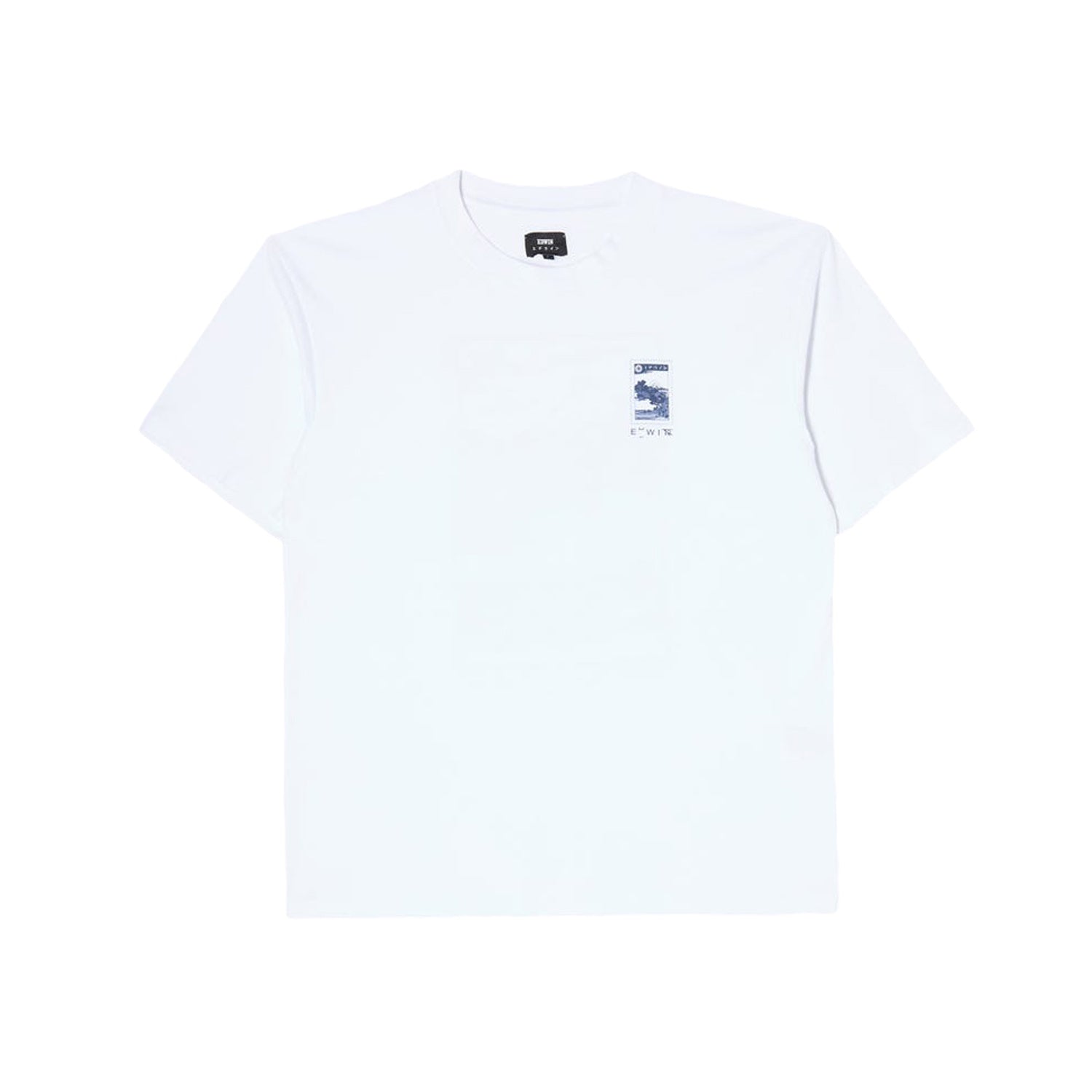 Edwin Fuji Scenery TS Tee White