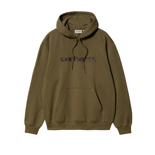 Carhartt WIP Hooded Chase Sweat Highland Cassis