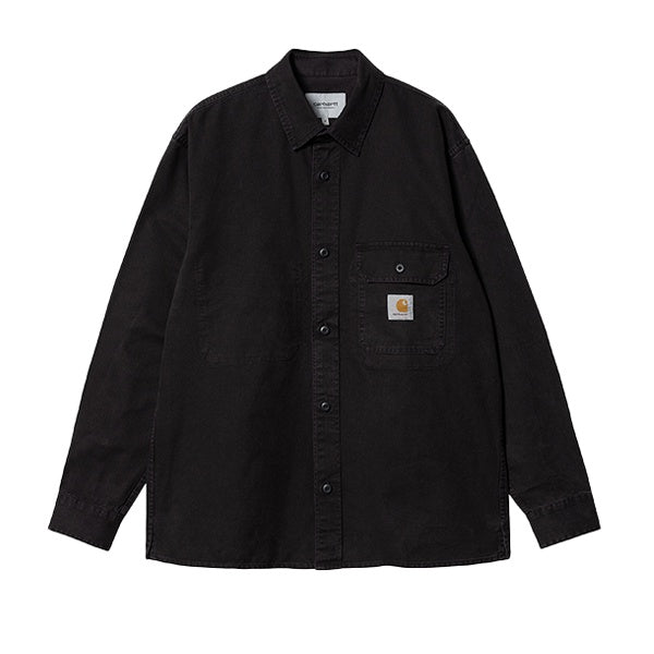 Carhartt WIP Reno Shirt Jacket Black Garment Dyed
