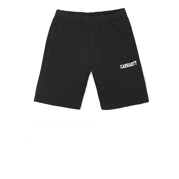 Carhartt College Sweat Short Black White