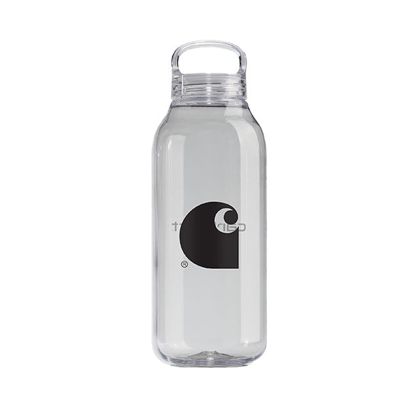 Carhartt WIP Logo Water Bottle Clear