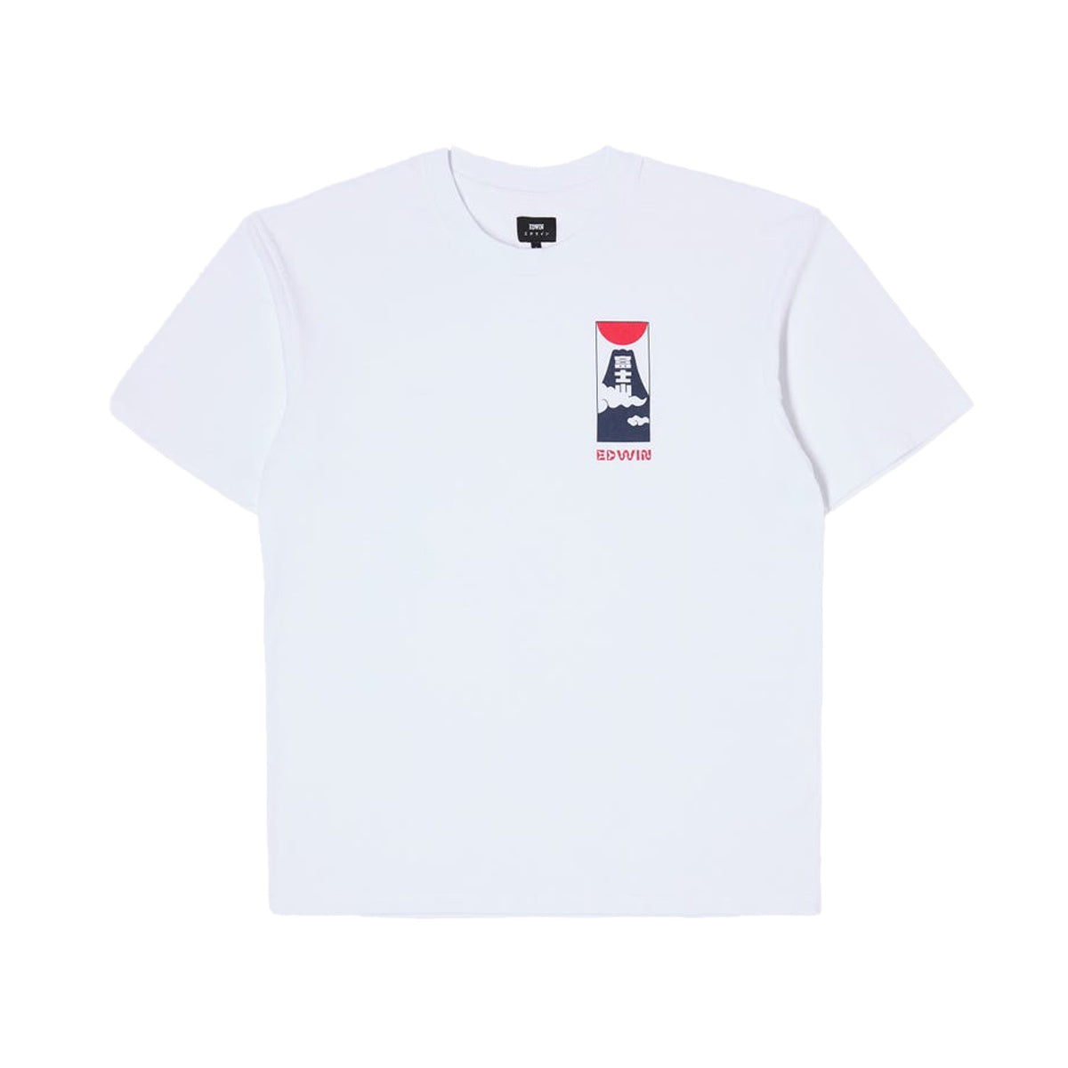 Edwin Cloudy T Shirt White