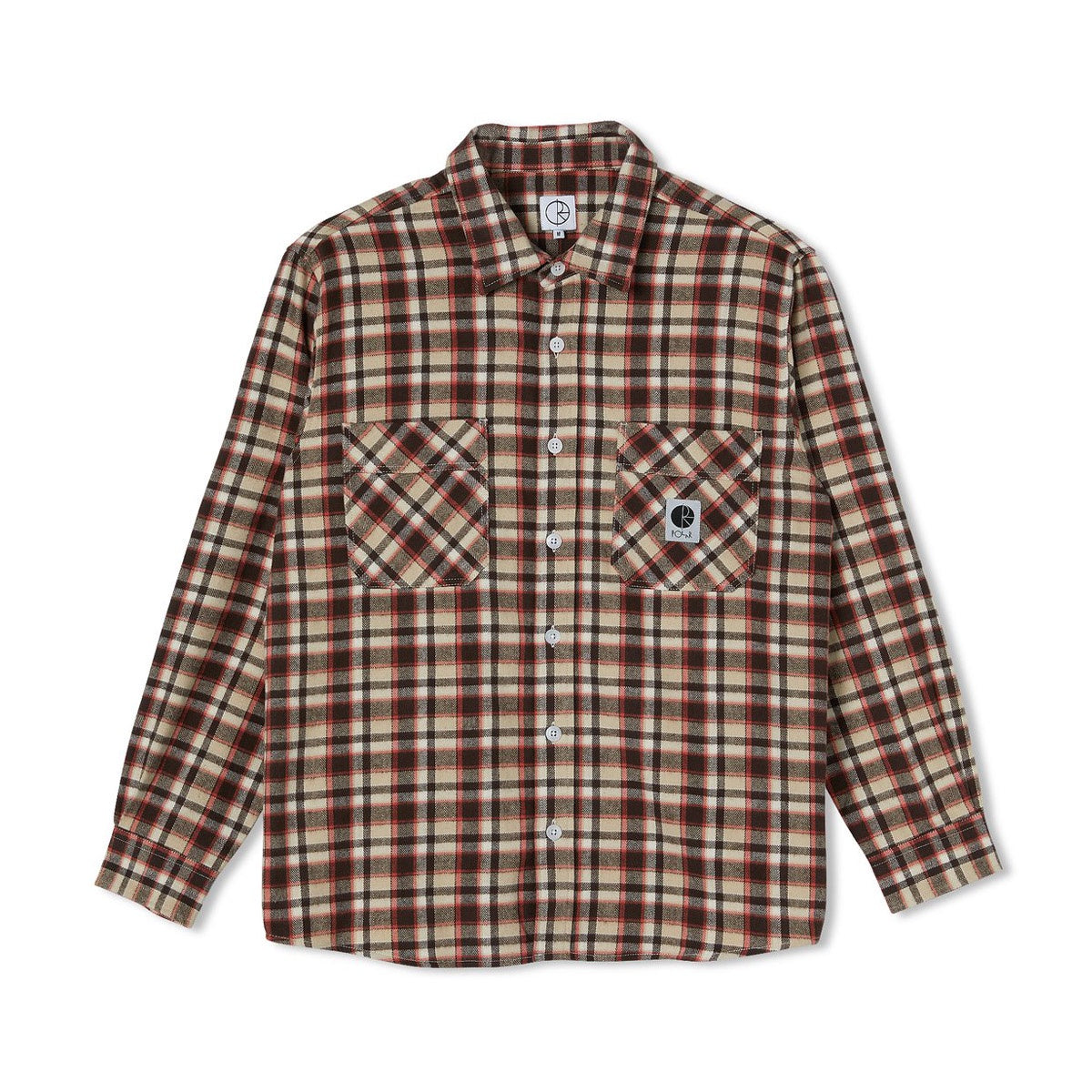 Polar Flannel Shirt Brown