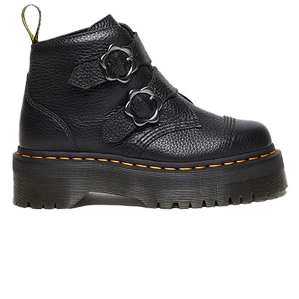 Dr Martens Devon FLWR Milled Nappa Black