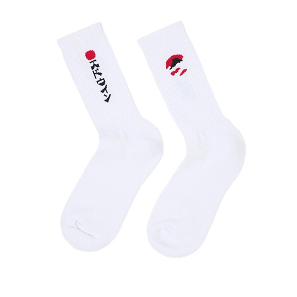 Edwin Kamifuji Socks White