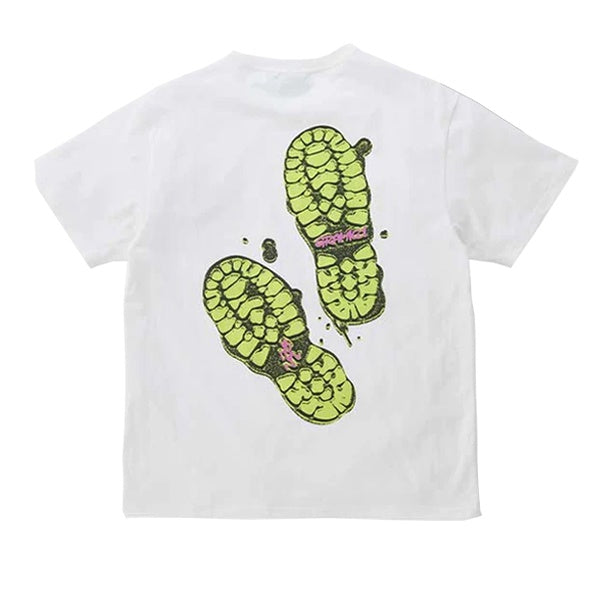 Gramicci Footprints T-Shirt White