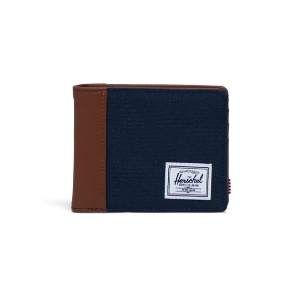 Herschel Hank Wallet Navy Tan