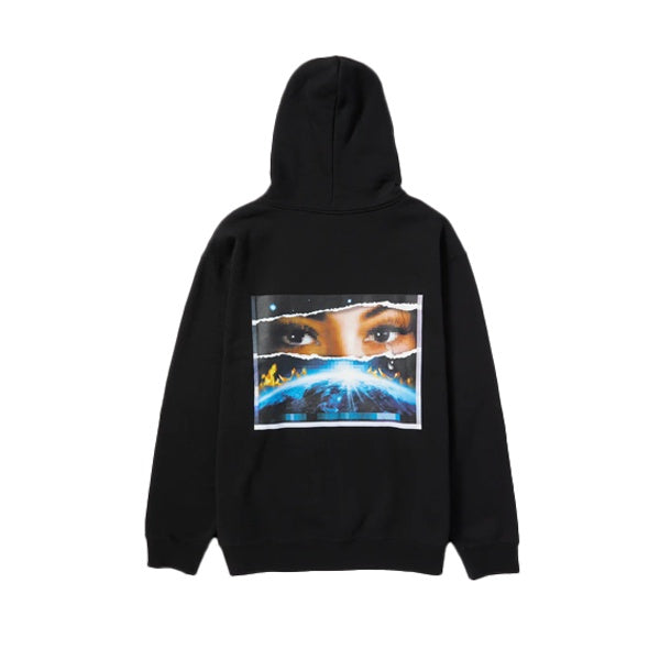 Huf Digital Domain PO Hoodie Black