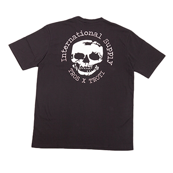 Kong International Skull Tros X Troti T shirt Black