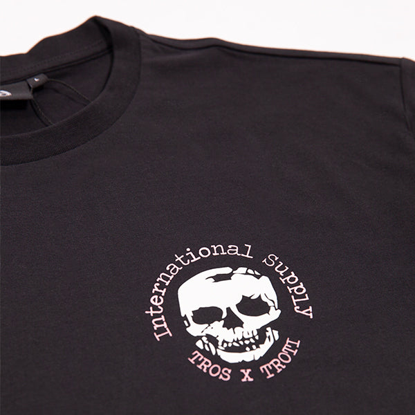 Kong International Skull Tros X Troti T shirt Black