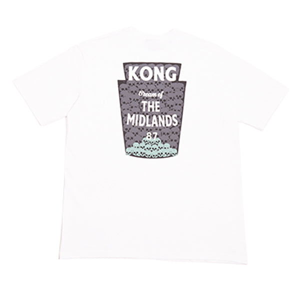 Kong Cream Of The Midlands T shirt White