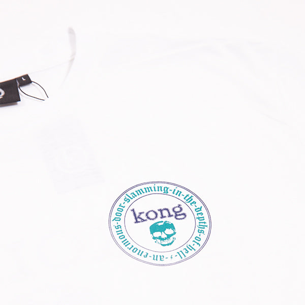 Kong Slamming Door International T shirt White