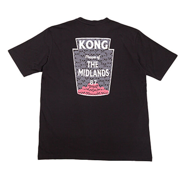 Kong Cream Of The Midlands T shirt Black