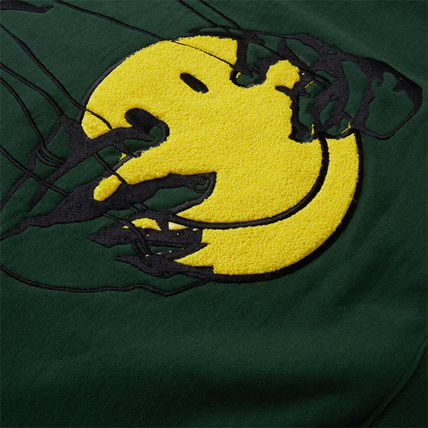 Market Smiley Marionette Crewneck Evergreen