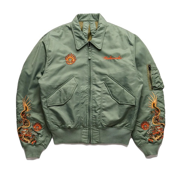 Maharishi Dragon CWU-45 Flight Jacket Sage