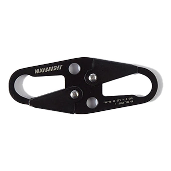 Maharishi Key Clip XL Stainless Steel Black