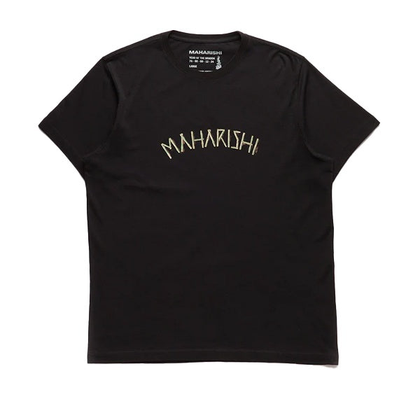 Maharishi Bamboo Construction T shirt Black