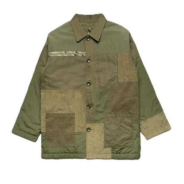 Maharishi Patchwork Donkey Jacket Olive