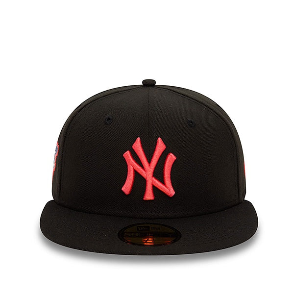 New Era New York Yankees Style Activist 59FIFTY Fitted Cap Black Red