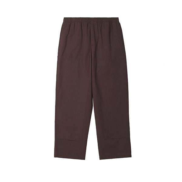 Obey Big Easy Canvas Pant Dark Brown