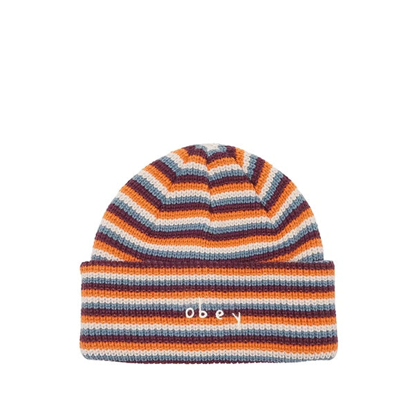 Obey Complex Beanie Beetroot