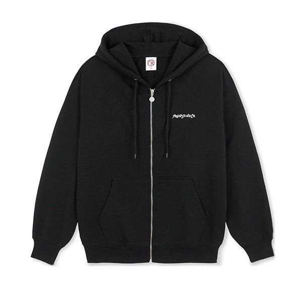 Polar Skate Co Default Zip Hoodie 12 Faces Black