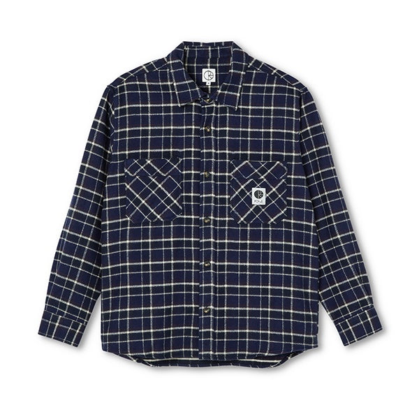 Polar Flannel Shirt Rich Navy