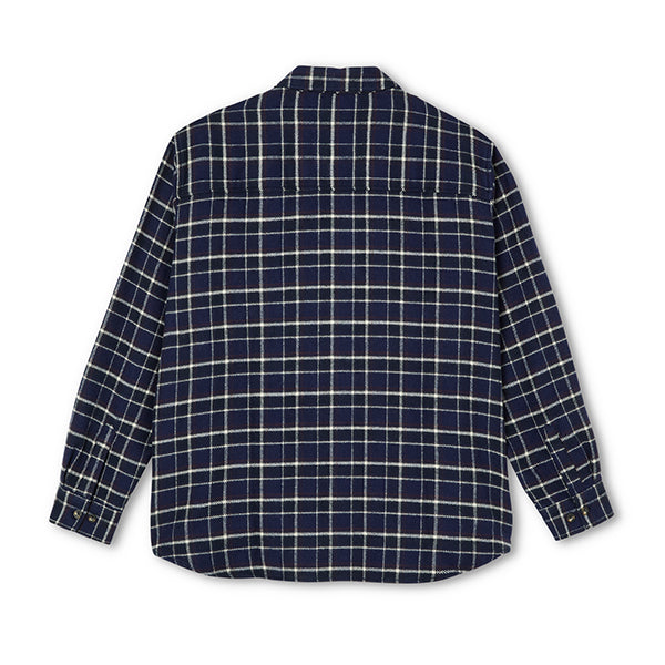 Polar Flannel Shirt Rich Navy