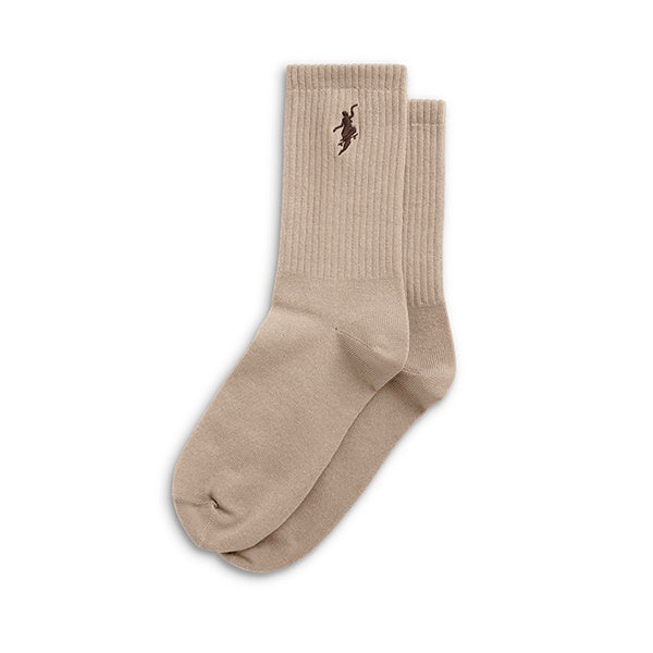 Polar No Comply Socks Sand Brown