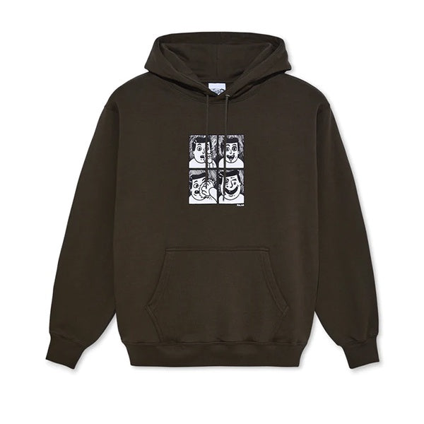 Polar Dave Hoodie Punch Brown