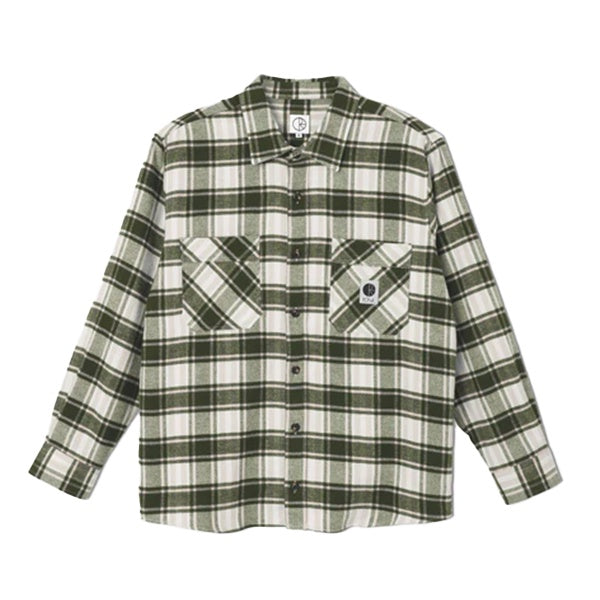 Polar Flannel Shirt Dark Olive