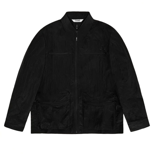 Rains Kano Overshirt Black