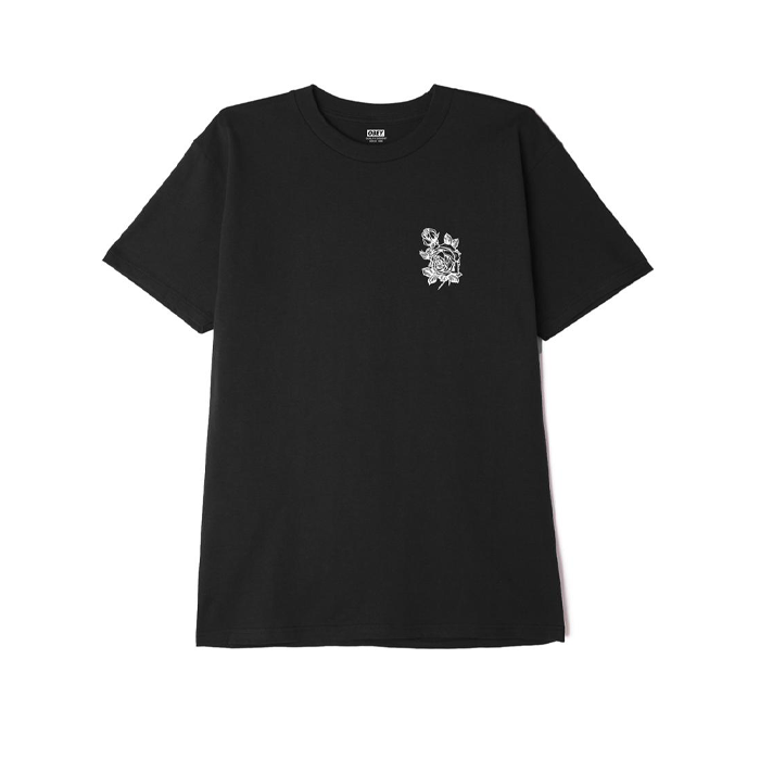 Obey Flower Rubylith T Shirt Black