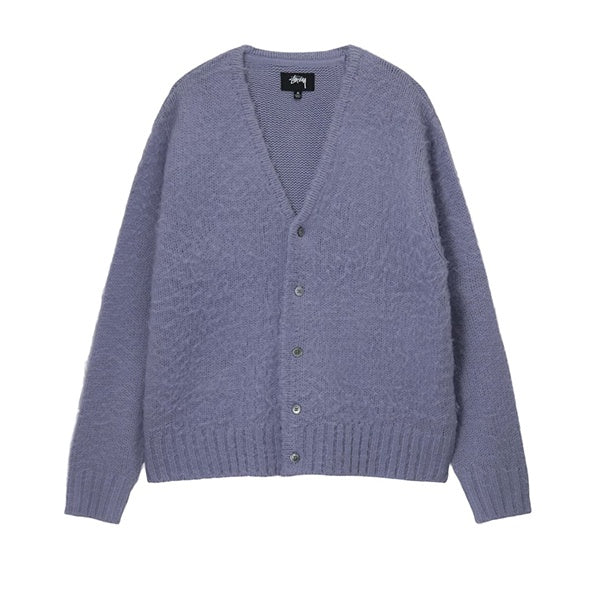 Stussy Brushed Cardigan Lavender