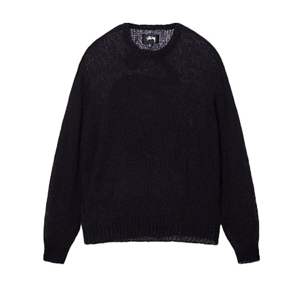 Stussy S Loose Knit Sweater Black