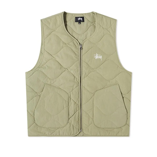 Stussy Recycled Nylon Liner Vest Coyote