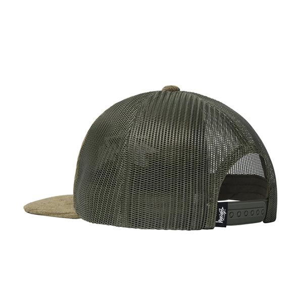 Stussy Corduroy Trucker Cap Green