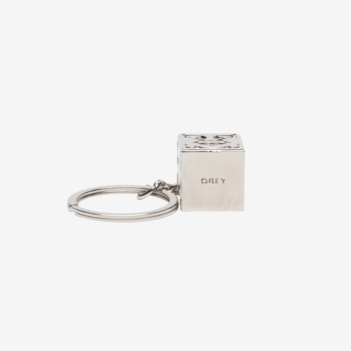 Obey Icon Face Cube Key Chain