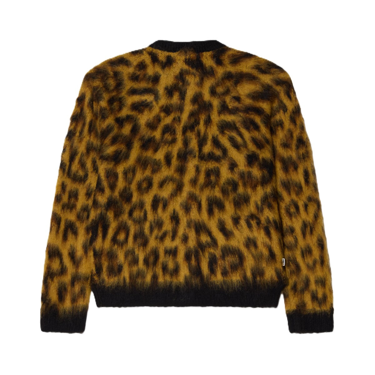 Obey Patron Cardigan Leopard