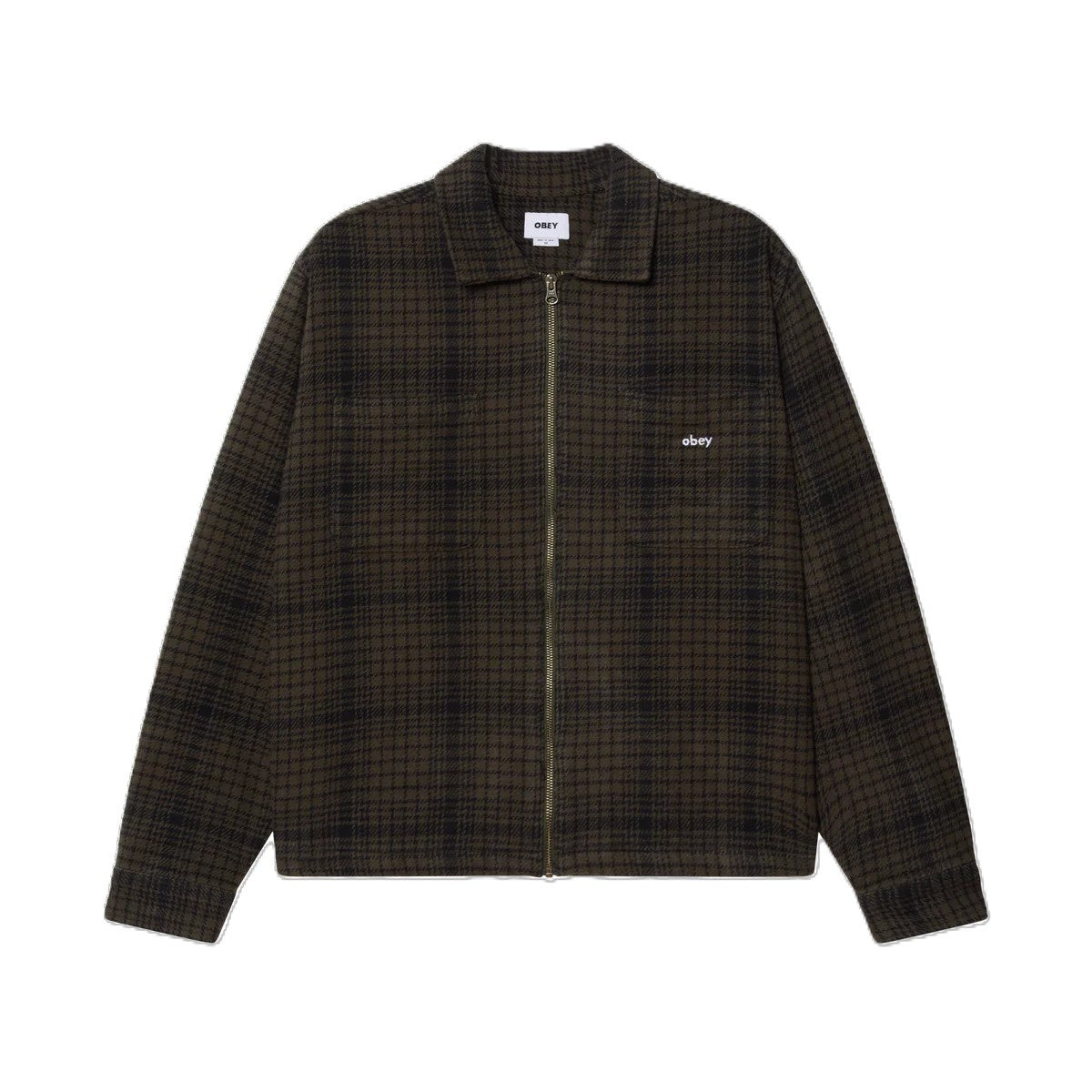 Obey Parker Zip Shirt Jacket