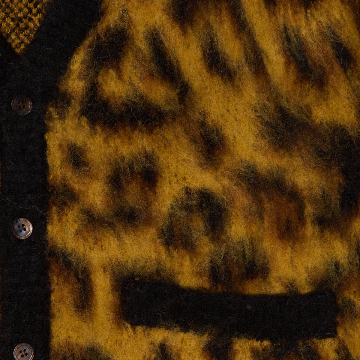 Obey Patron Cardigan Leopard